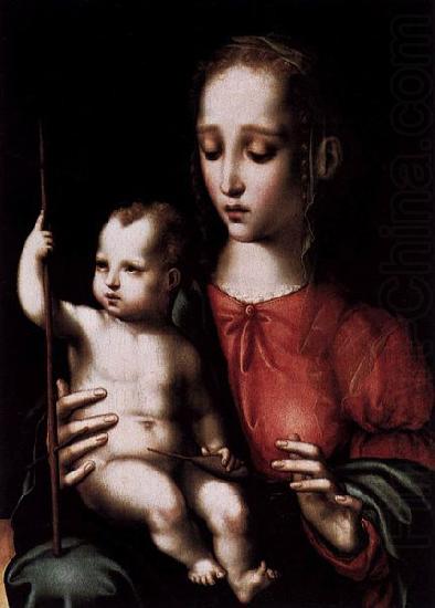 Virgin and Child with a Spindle, Luis de Morales